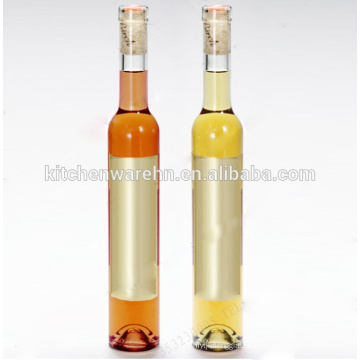 Haonai eco-friendly FDA,SGS food grade grape tall glass wine bottles